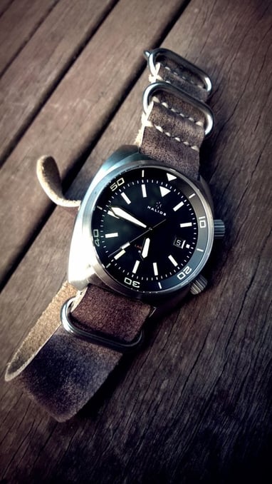 Leather strap on a Diver...got any? - Page 178: 