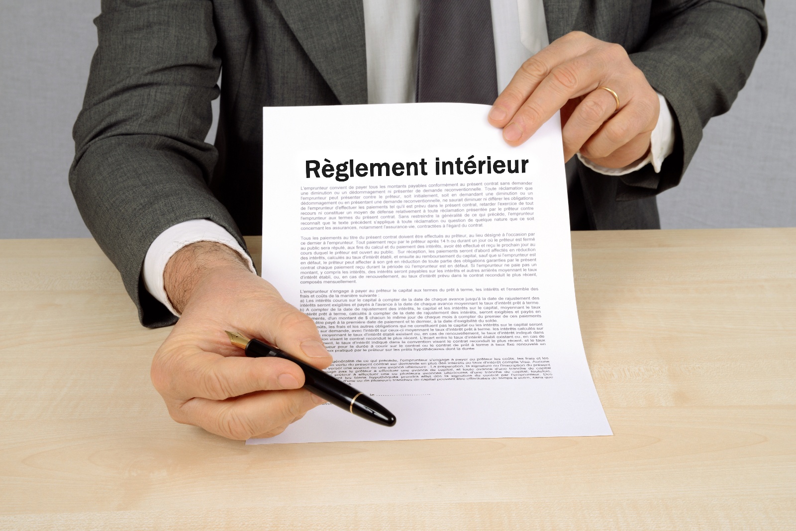 Règlement intérieur : les principes à suivre