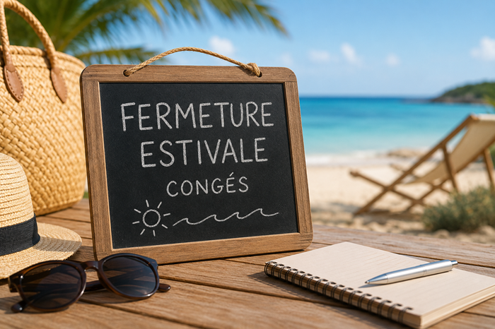 congés fermeture estivale