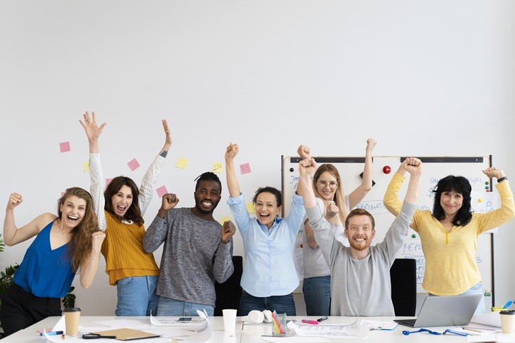 heureux au travail